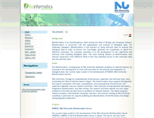 Tablet Screenshot of bioinf.nileu.edu.eg